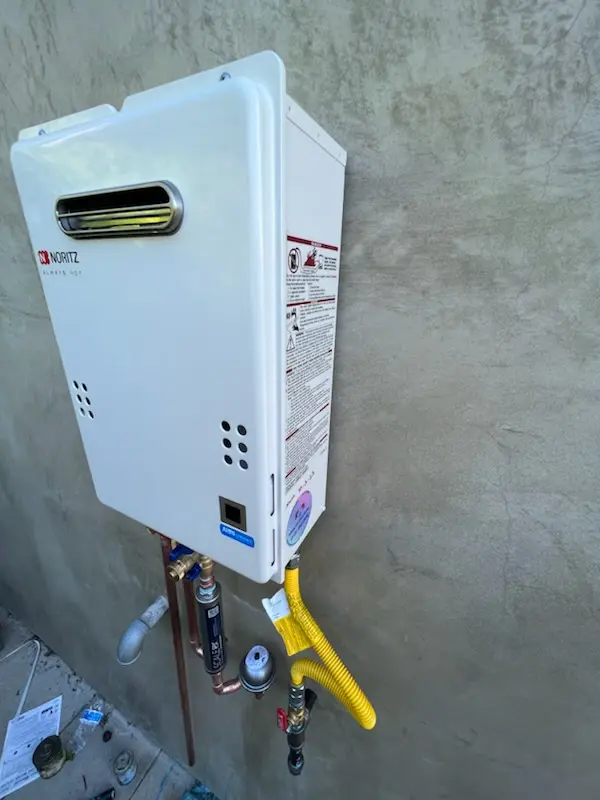 Tankless water heater installation for Boutonville homes