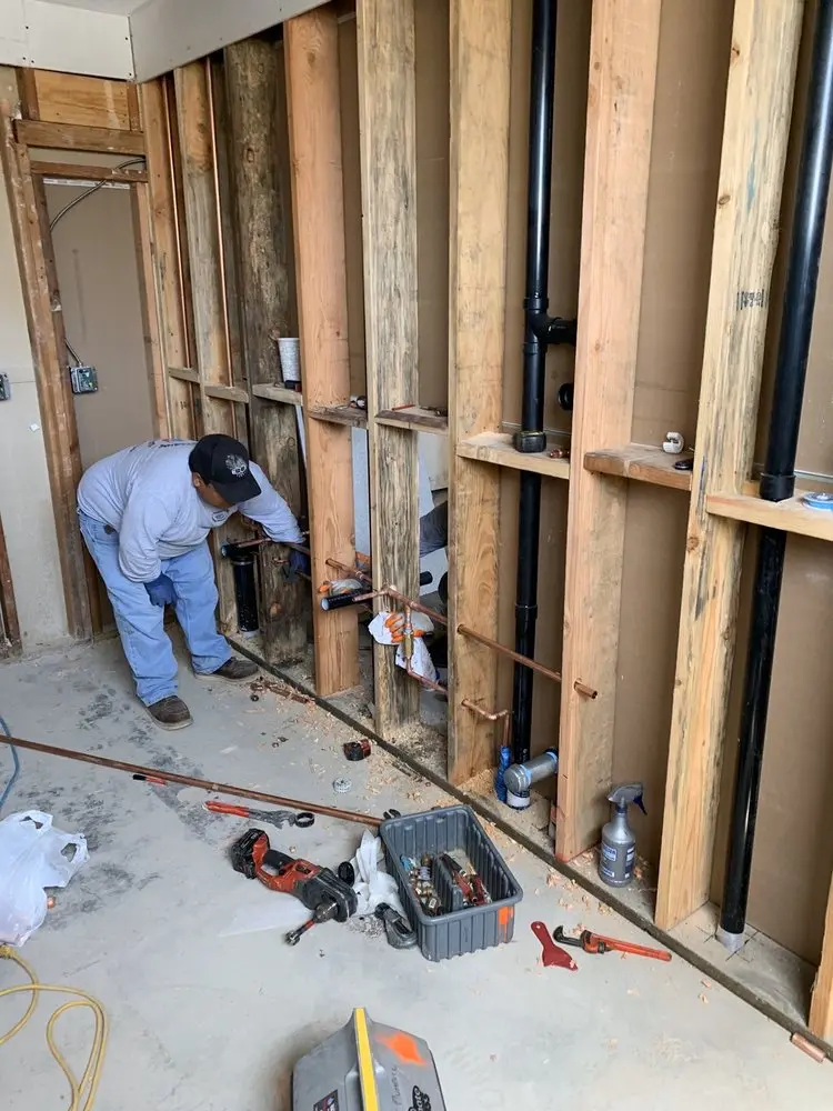 Commercial rough-in plumbing for Gas Line Repair in Boutonville